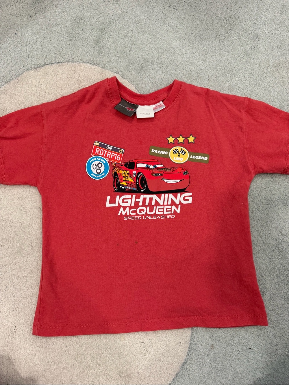 Zara Toddler Lightning McQueen T‑Shirt size 6